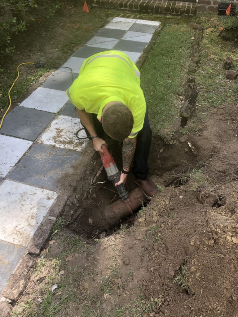 sewer repair Charleston